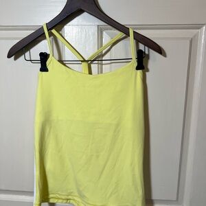 STORI Yellow Gym Top
